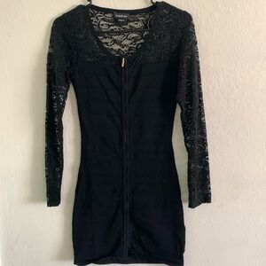 Bebe Mini Black Dress